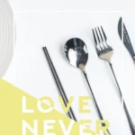 Christian Cutlery Set (4 Styles) – Eat Pray Love Engraved Faith Dining Utensils - Image 3